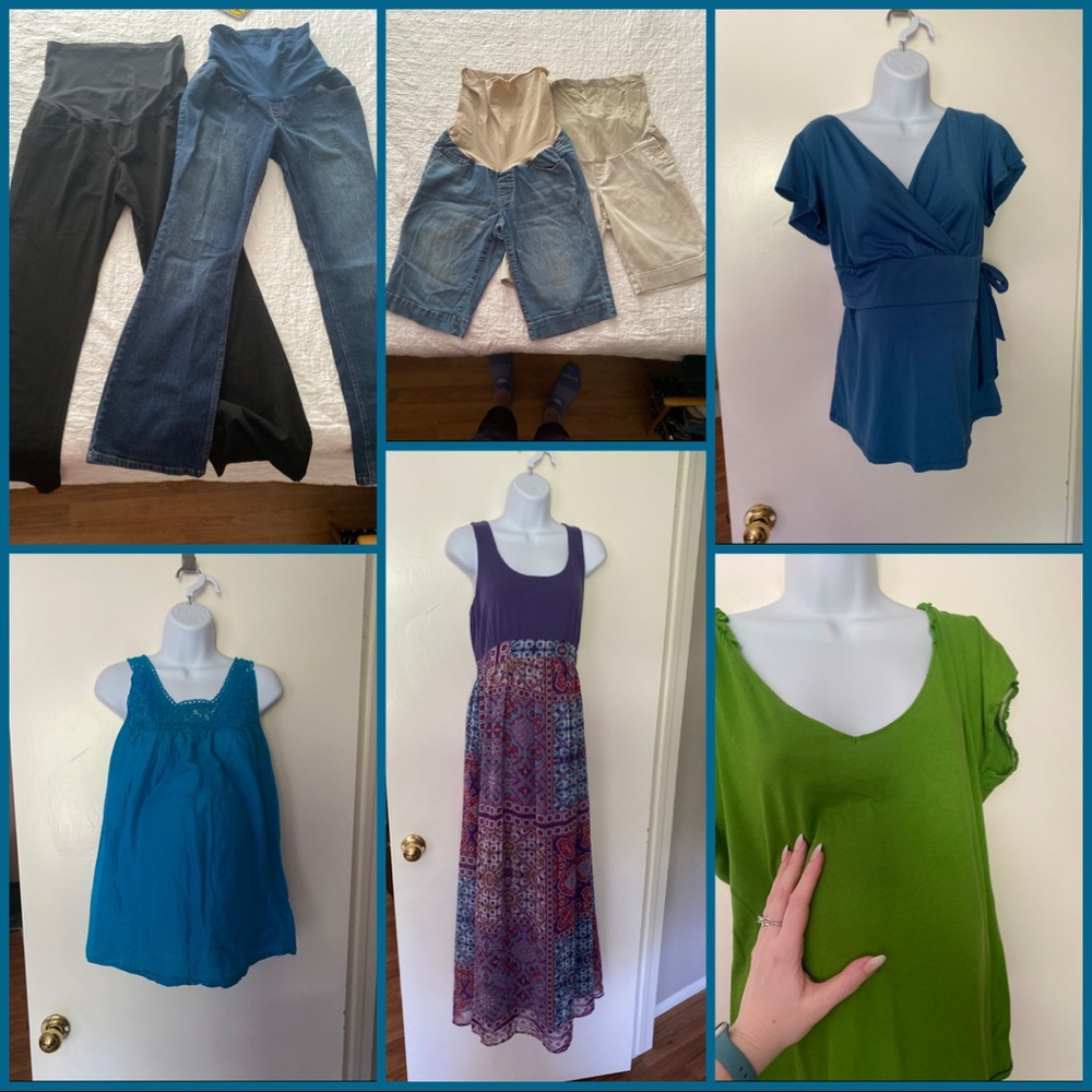 8 PIECE LOT Motherhood Maternity Bundle!